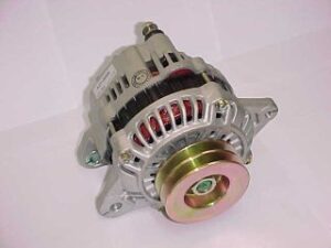 Alternador Mitsubishi 12 Volt 75 Amp Polea Doble Anclaje 60Mm Tensor 177Mm Con Regulador 2 Terminales Pajero