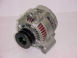 Alternador Denso 12 Volt 90 Amp Polea Doble Anclaje 71Mm Tensor 154Mm Con Regulador 1 Terminal Volvo 940