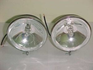 Farol Neblinero Redondo Blanco 89Mm