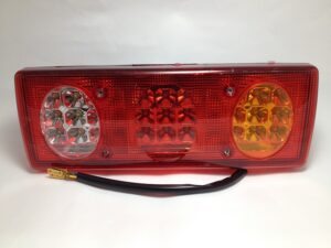 Farol Trasero Led Tricolor 34 Led Derecha Sin Patente