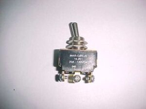 Interruptor Palanca 20 Amp 6 Terminales 1 Golpe 14201 (1010 1107)