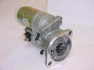 Motor De Partida Denso12 Volt 9 Dientes 2Kw Isuzu Nkr 2005 Anclaje 120Mm Trompa 95Mm Piñón 32Mm