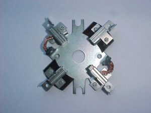 Porta Carbón Motor Partida Bosch Con 2 Carbones 7X10X18 Chevette Monza 717