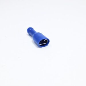 Terminal Hembra Azul Forrado 6.3 Mm