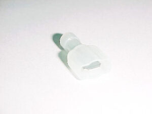 Terminal 3M Macho Forrado Blanco