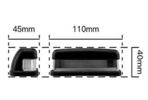 Foco Patente 5 Led 10 Volt  30 Volt Multivoltaje